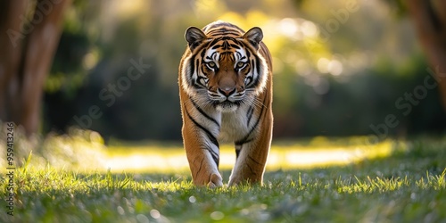 Wild Animal Photography of Endangered Siberian Tiger – Rare Species in Natural Habitat