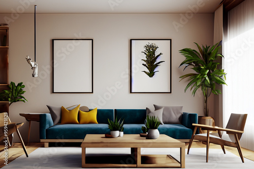 contemporary Livingroom interior