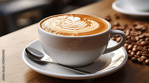 cup of coffee generative ai