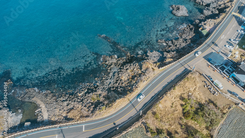 제주도 제주시 애월읍 애월해안로 드론 촬영 사진
