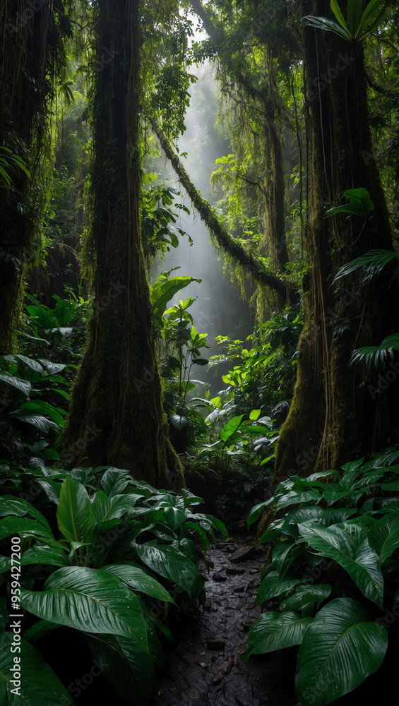 brazilian humidity dense rainforest background art design backdrop brazilian humidity dense rainforest background art design backdrop