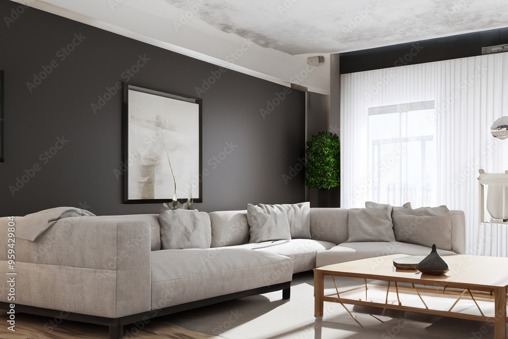 contemporary Livingroom interior contemporary Livingroom interior