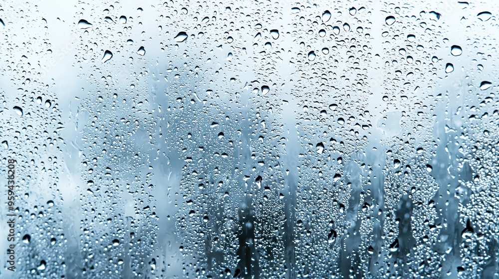 Water Droplets on Glass Window Macro Photography Abstract Texture Water Droplets on Glass Window Macro Photography Abstract Texture
