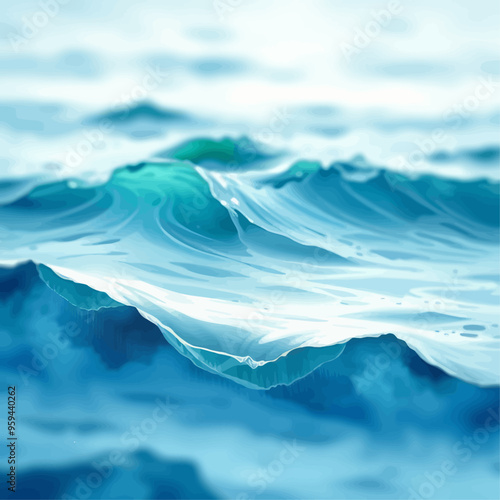 Rippling Ocean Waves