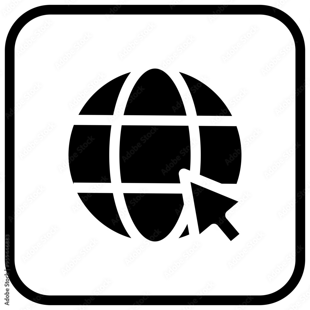 Fototapeta premium Website Icon