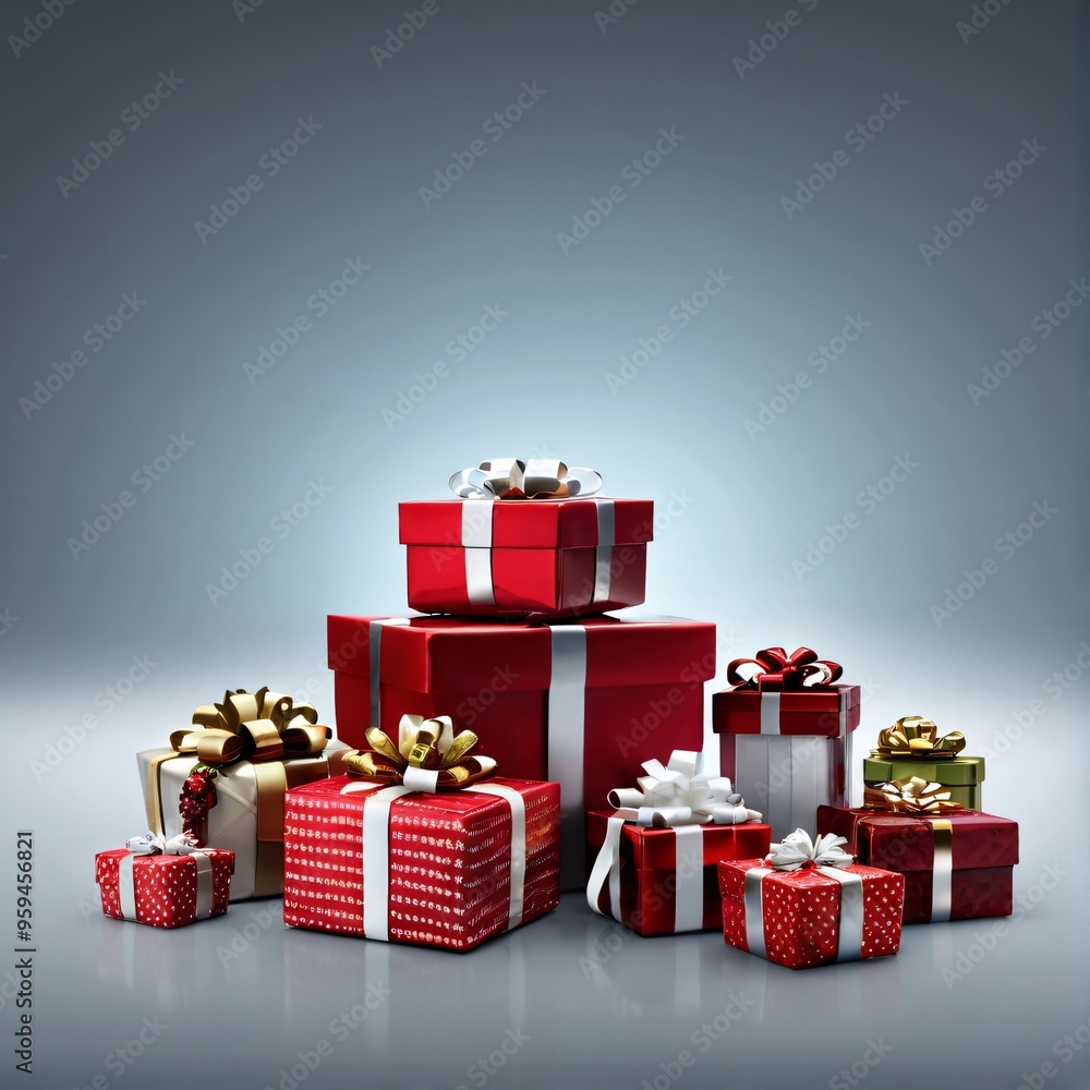 Obraz premium variety of different Christmas gifts