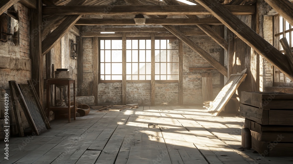 Wooden Frame Contractor - 8K Realistic Lighting Highly Detailed Wooden Frame Contractor - 8K Realistic Lighting Highly Detailed