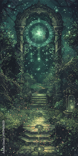 Mystical Entrance to a Fantasy Realm