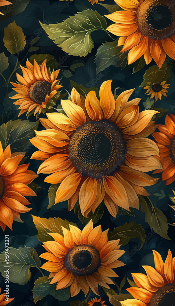 Sunflower Field: A Vibrant Display of Nature's Beauty Sunflower Field: A Vibrant Display of Nature's Beauty