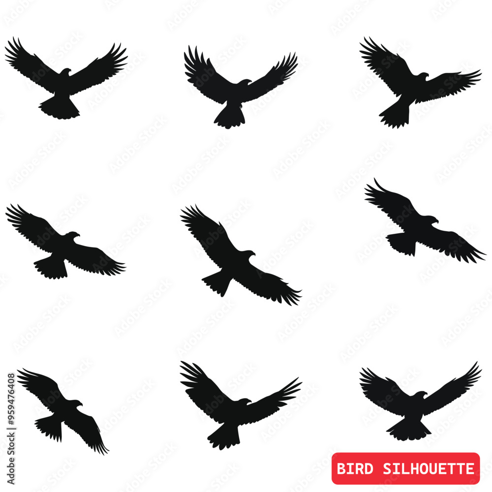 Birds in Motion Dynamic Bird Silhouettes for Graphic Design Birds in Motion Dynamic Bird Silhouettes for Graphic Design