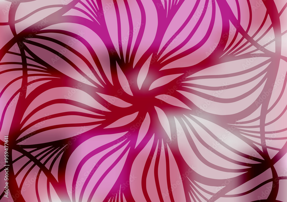 Mandala pink soft geometry flower background Mandala pink soft geometry flower background