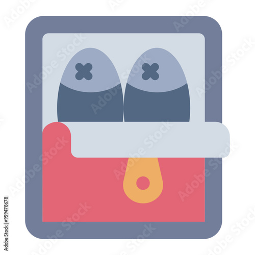 Icon of a fish on a hook, symbolizing fishing in aquaculture or seafood industry.