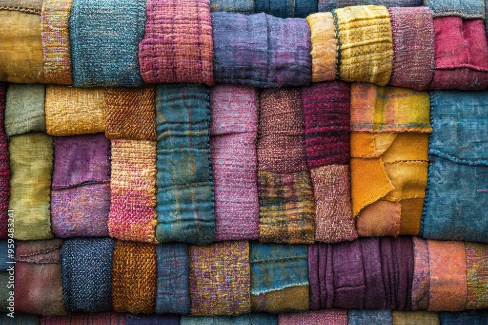 Colorful Fabric Texture Colorful Fabric Texture