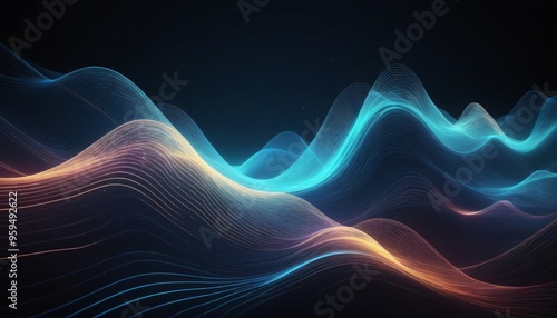 Technology Abstract Network Background. Big data design Network Background.