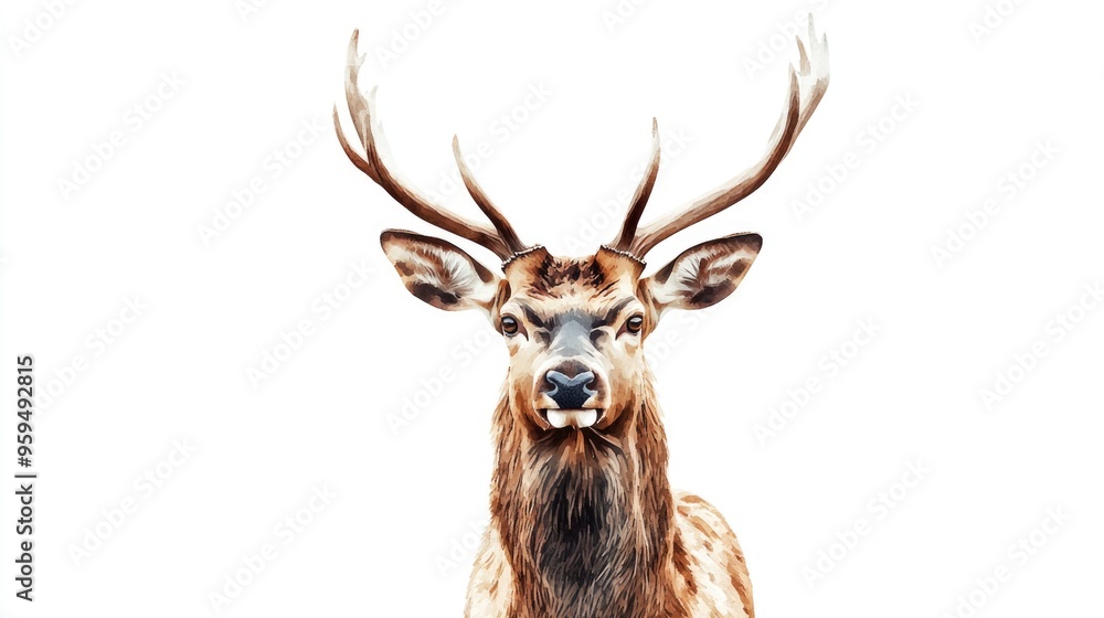 Deer Head Close Up Deer Head Close Up
