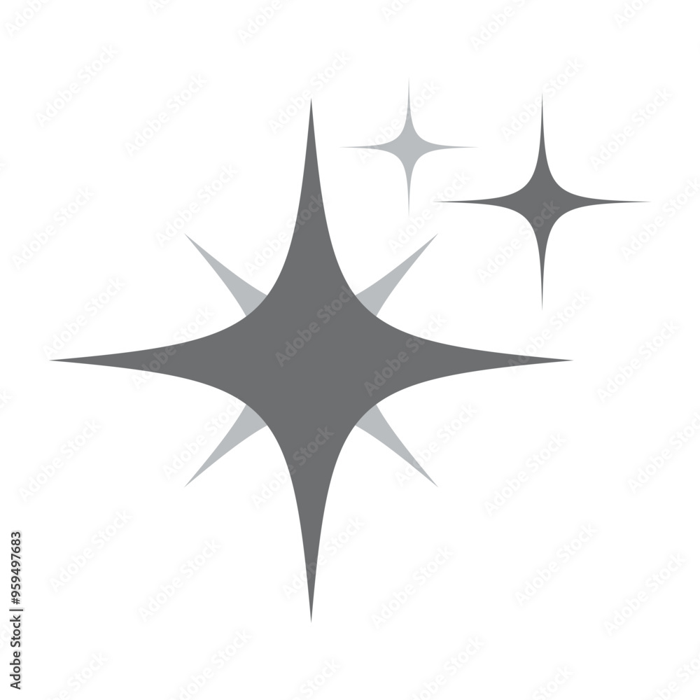 Obraz premium Star Logo Template