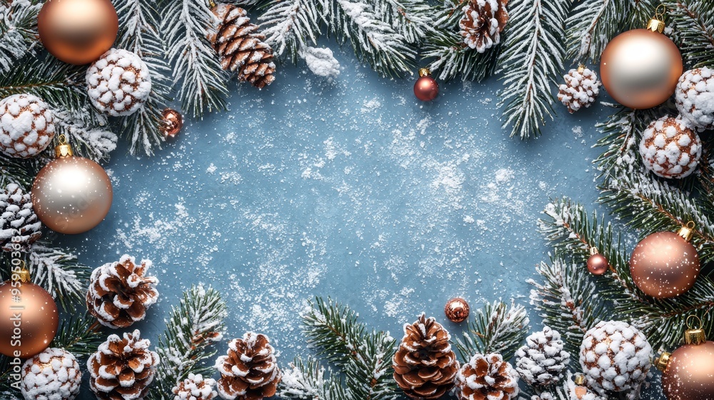 Merry Christmas and Happy New Year festive colorful composition. Christmas background. Xmas banner and holiday poster Merry Christmas and Happy New Year festive colorful composition. Christmas background. Xmas banner and holiday poster