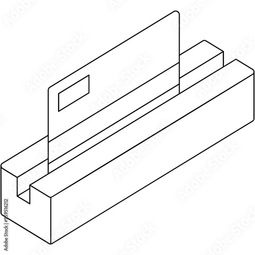 Magnetic Stripe Icon