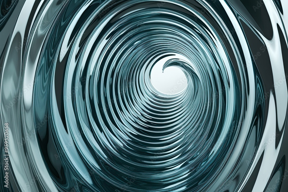 Obraz premium Contemporary Wave Glass Illusions Background for Eye-Catching Visual Design