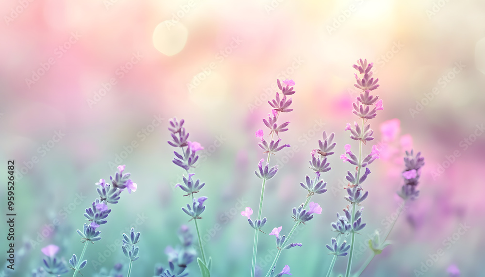 Obraz premium Soft watercolor splashes or strokes in muted tones, offering an artistic yet understated look