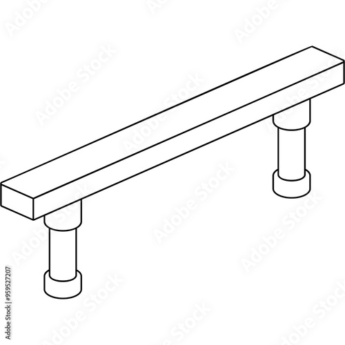 Balance Beam Icon
