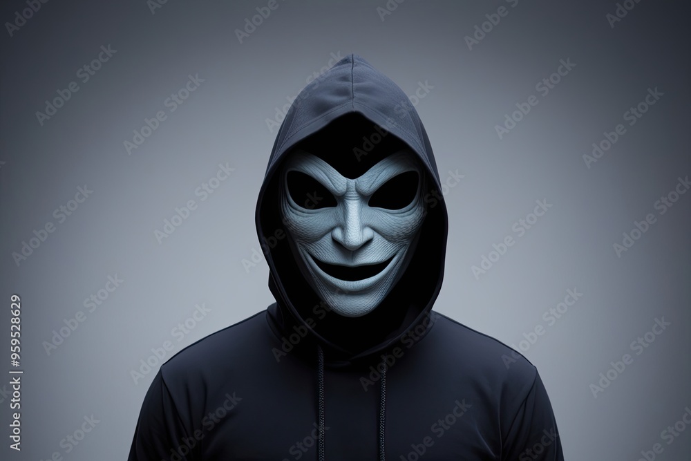 Cloaked Face Emoji Conveying Deep Emotions and Affection Cloaked Face Emoji Conveying Deep Emotions and Affection