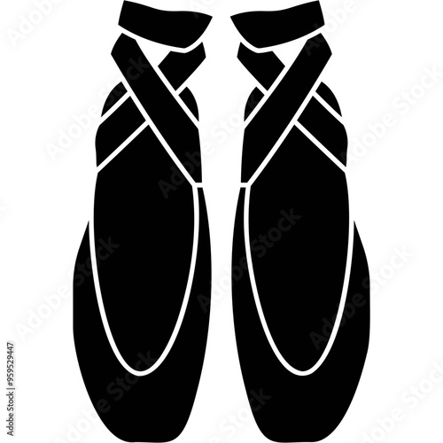 Gymnastics Shoes Icon