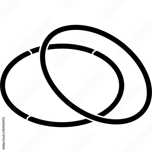 Gymnastics Hoop Icon