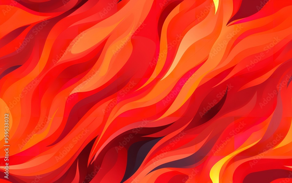 Close-Up Image of Flames Burning Against a Black Background Close-Up Image of Flames Burning Against a Black Background