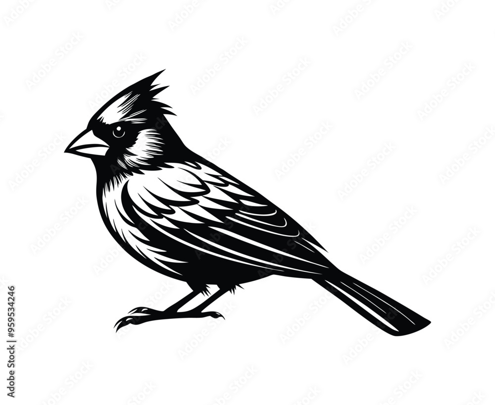 illustration of a bird on a branch illustration of a bird on a branch