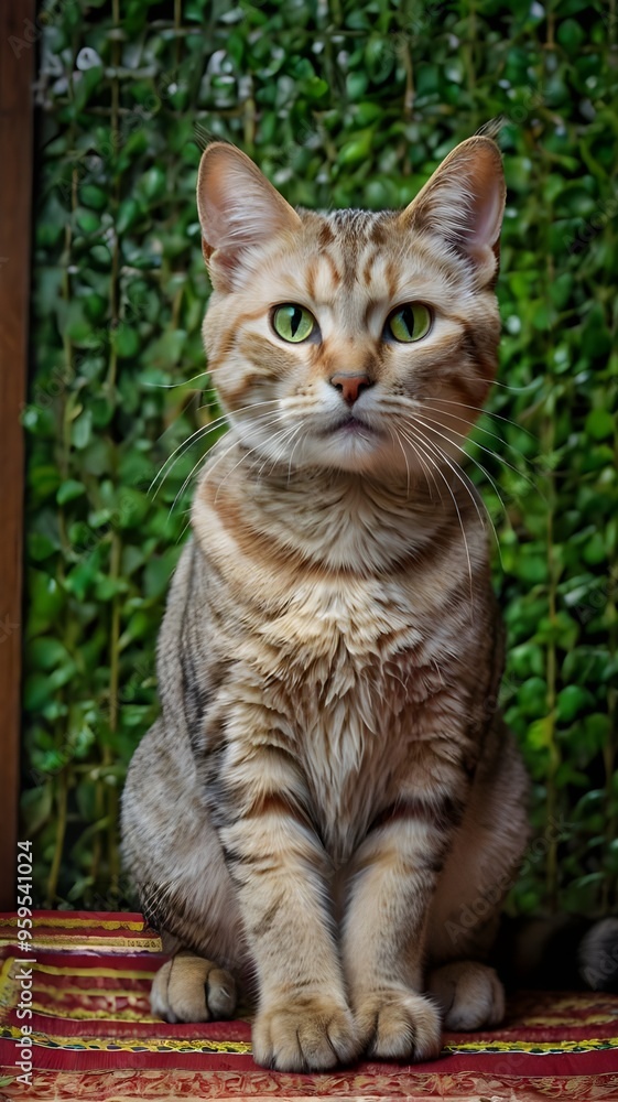 cat in the garden cat in the garden