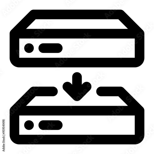 data backup, backup, data, save, data warehouse outline icon