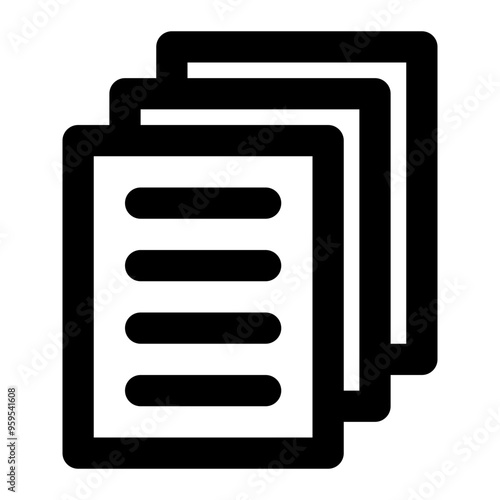 data, file, database, data warehouse, computer outline icon