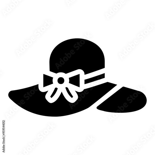 pamela hat Solid icon