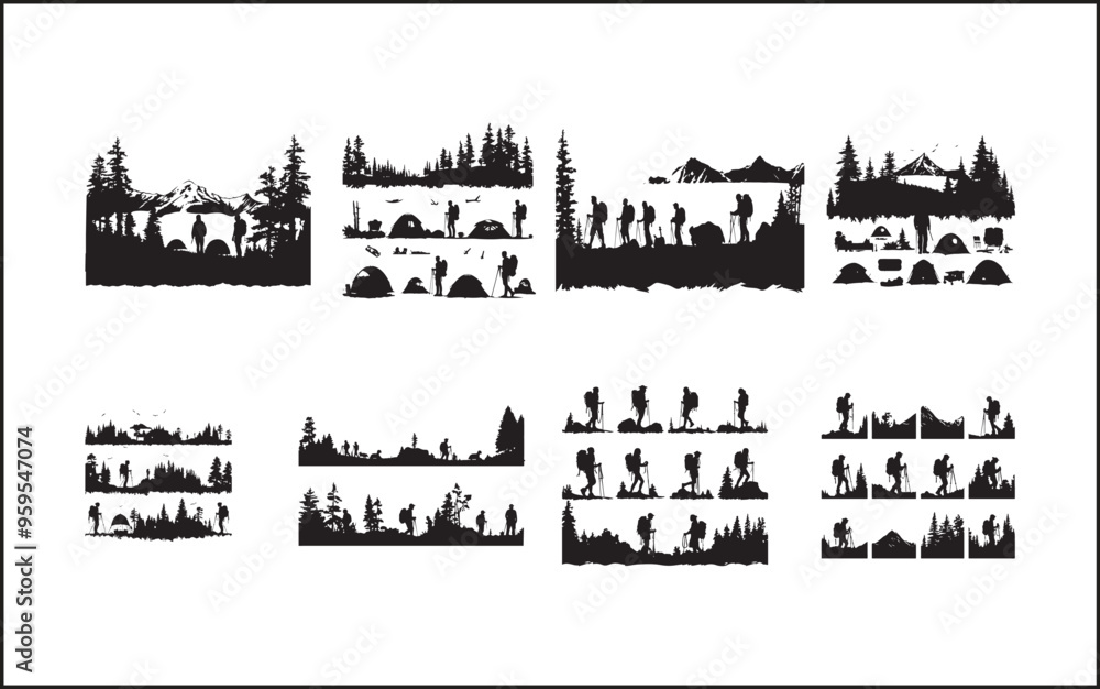 Summit Seeker Vector Black Design Mountain Mastery Black Vector Icon Summit Seeker Vector Black Design Mountain Mastery Black Vector Icon