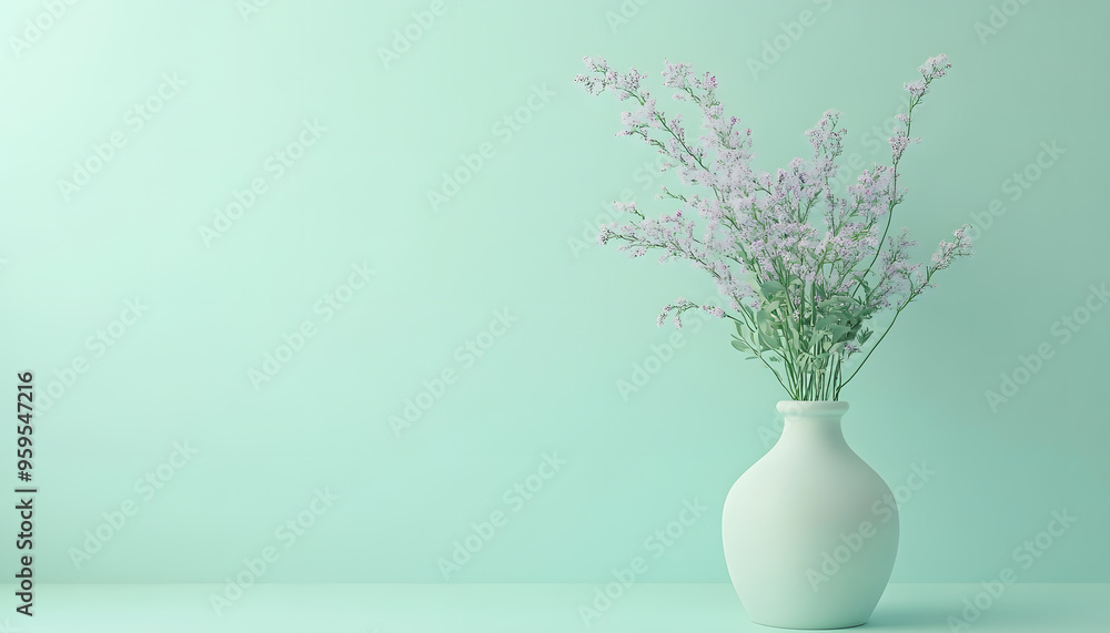 A single pastel color, such as mint green or lavender, providing a soothing and simple backdrop A single pastel color, such as mint green or lavender, providing a soothing and simple backdrop