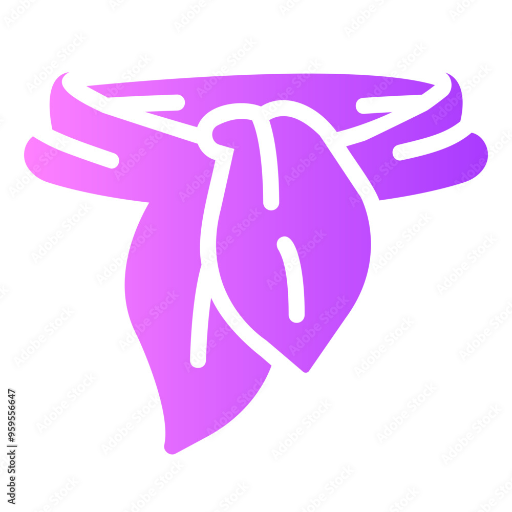 scarf Gradient icon scarf Gradient icon