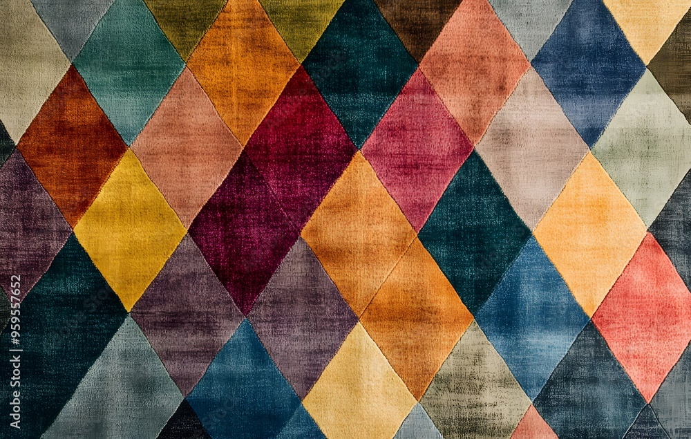 24. **Full-size seamless contemporary rug pattern with oversized geometric shapes** 24. **Full-size seamless contemporary rug pattern with oversized geometric shapes**