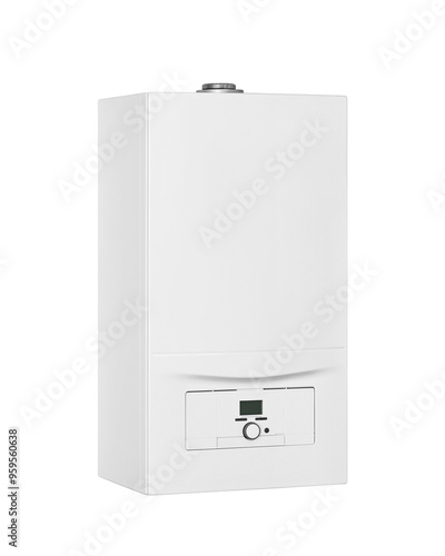 Принти на полотні Gas condensing boiler with digital control, display for heating regulation, gas flow control