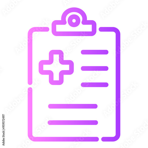 notepad Gradient icon