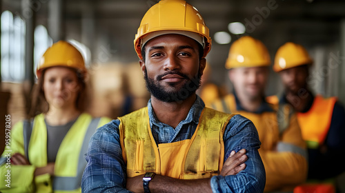 A group of construction wor...
