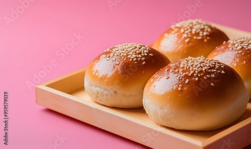 Wallpaper Mural Simple plain bread, Generative AI  Torontodigital.ca