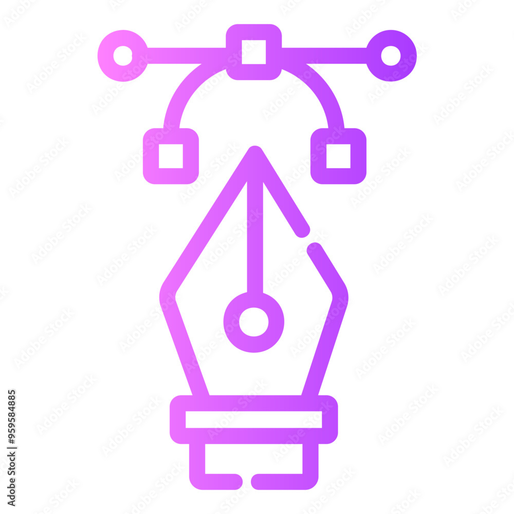 vector Gradient icon vector Gradient icon