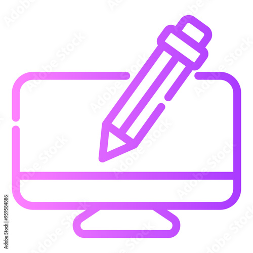 web design Gradient icon
