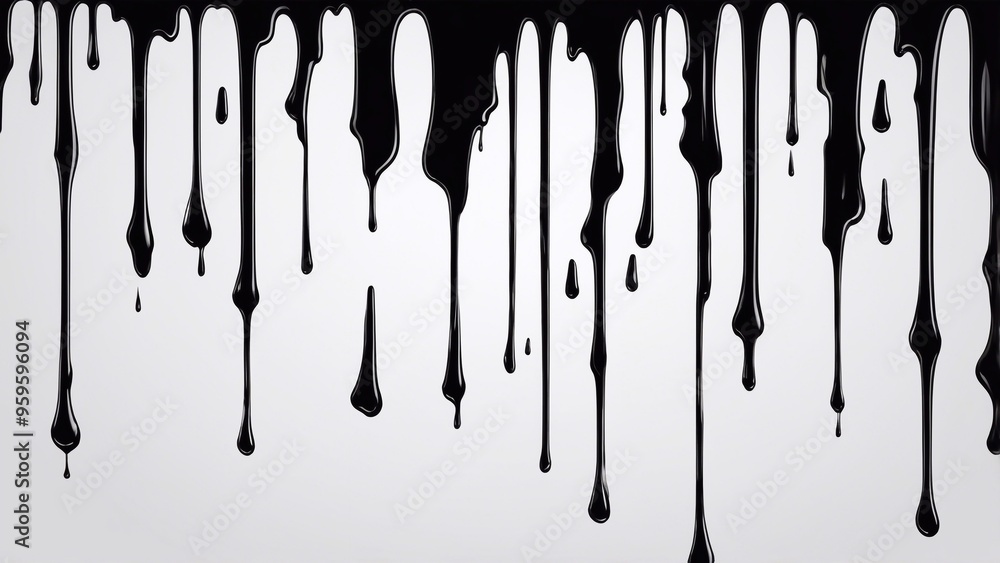 black and white paint dripping black and white paint dripping
