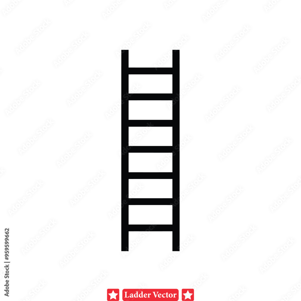 Step Up Your Vision Ladder Silhouettes for Artistic Projects Step Up Your Vision Ladder Silhouettes for Artistic Projects