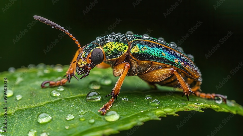 Fototapeta premium A low-angle view of a vibrant