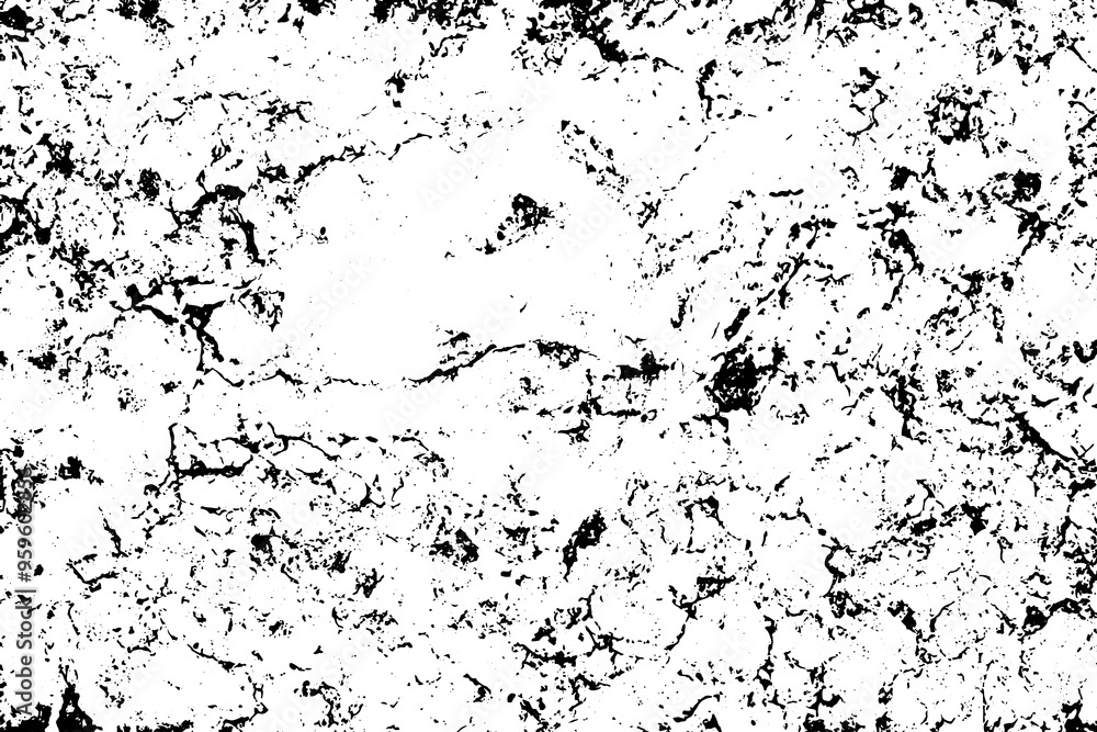 Grunge texture abstract, distress overiay on white background.