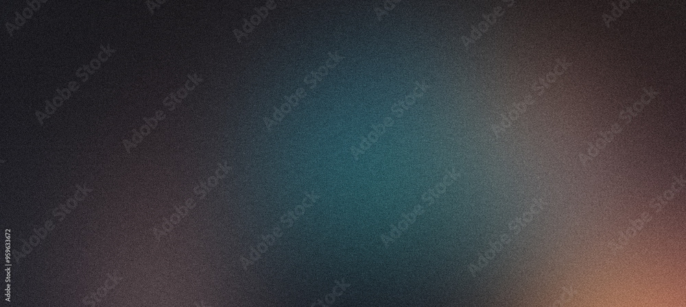 Smooth gradient background transitioning from teal to black Smooth gradient background transitioning from teal to black