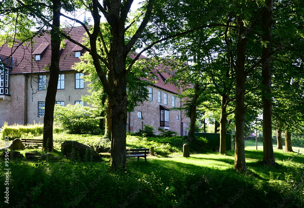 Historical Castle in the Town Bad Bederkesa, Lower Saxony Historical Castle in the Town Bad Bederkesa, Lower Saxony